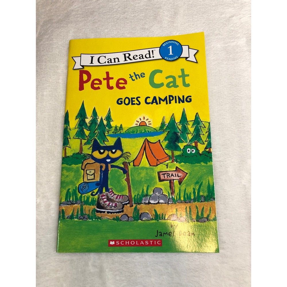 Pete the Cat Goes Camping Childrens Book I Can Read Level 1 Dean